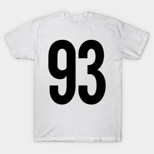 Black 93 T-Shirt